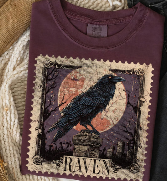Raven stamp