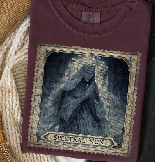 Spectral nun stamp