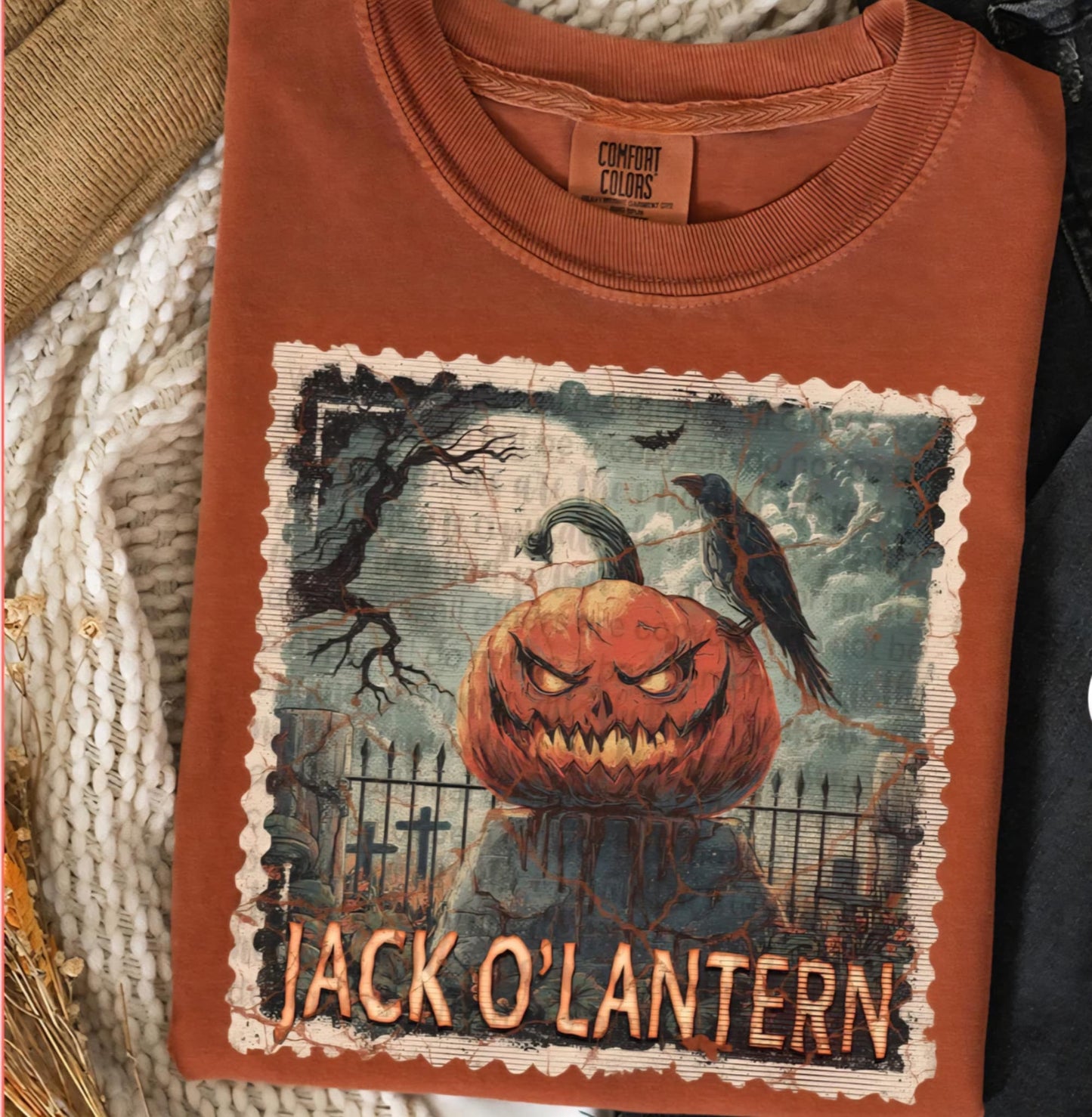 Jack o lantern stamp