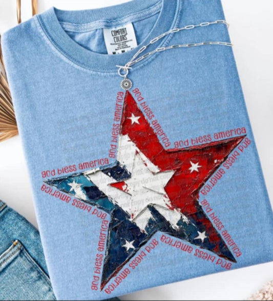 God bless America star