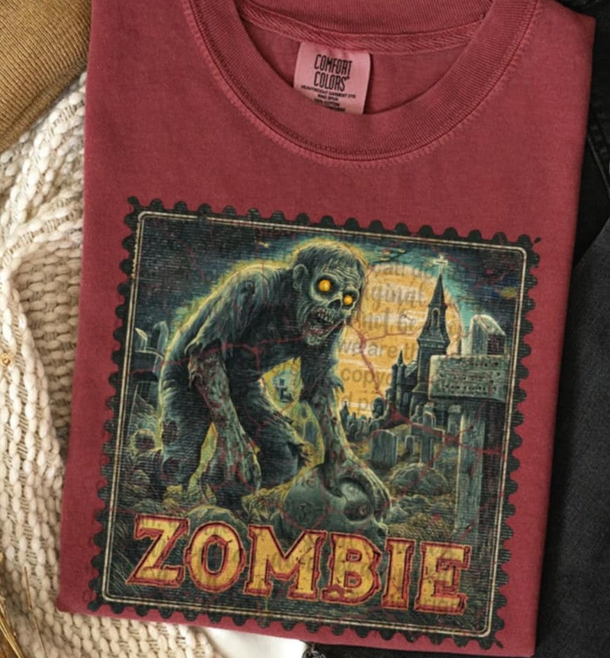 Zombie stamp