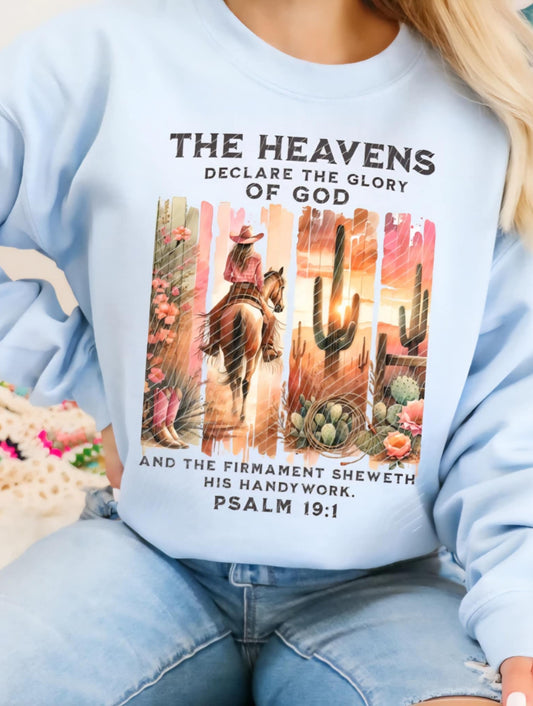 The heavens declare the glory of God
