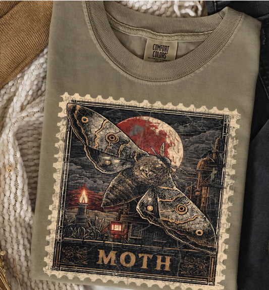 Moth stamp