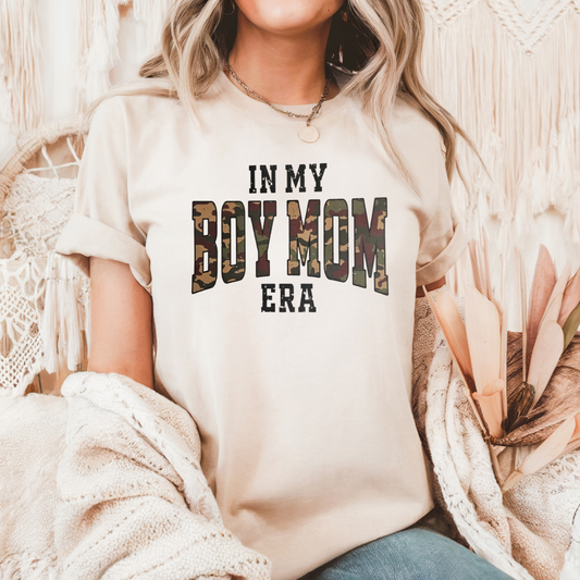 In my boy mom era camo
