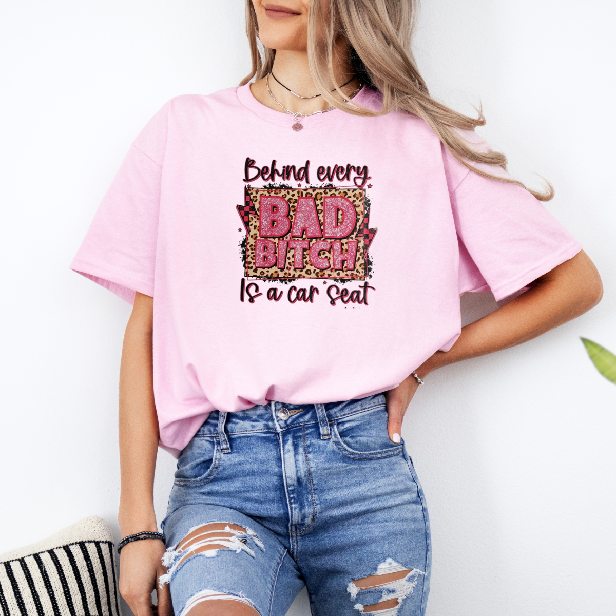 Behind every bad B is a car seat