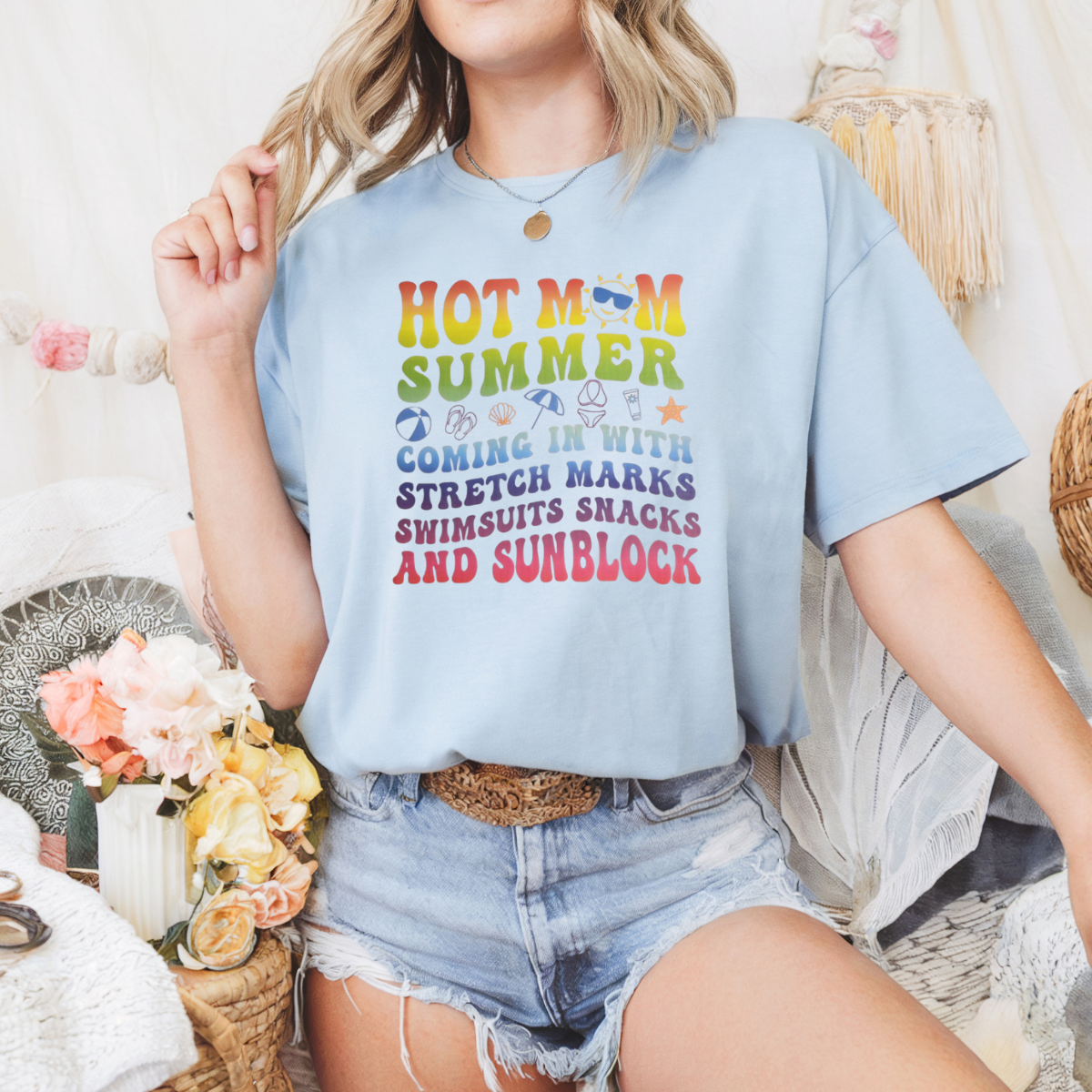 Hot mom summer 2