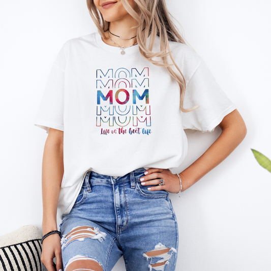 Mom life is the best life stacked