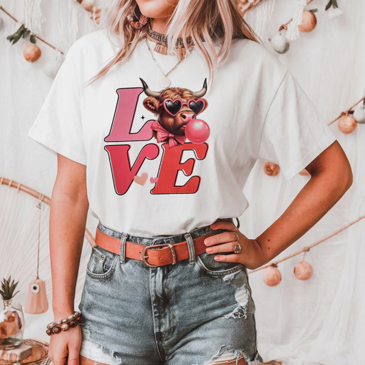 Love Valentine cow