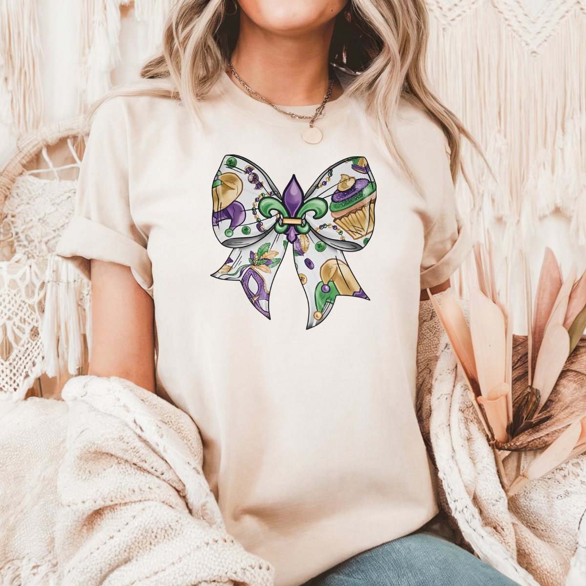 Mardi Gras Bow