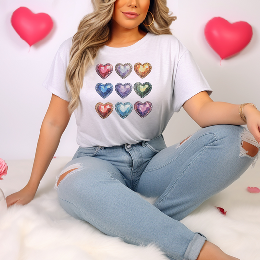 Jewel hearts