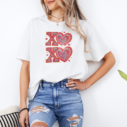XOXO watercolor
