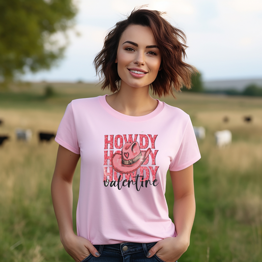 Howdy Valentine stacked