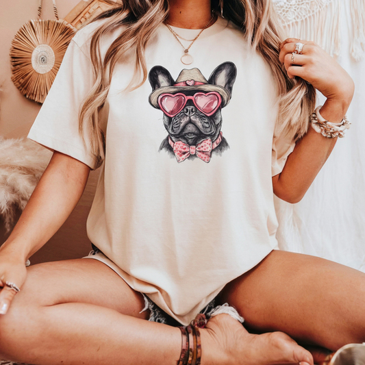 French bulldog Valentine