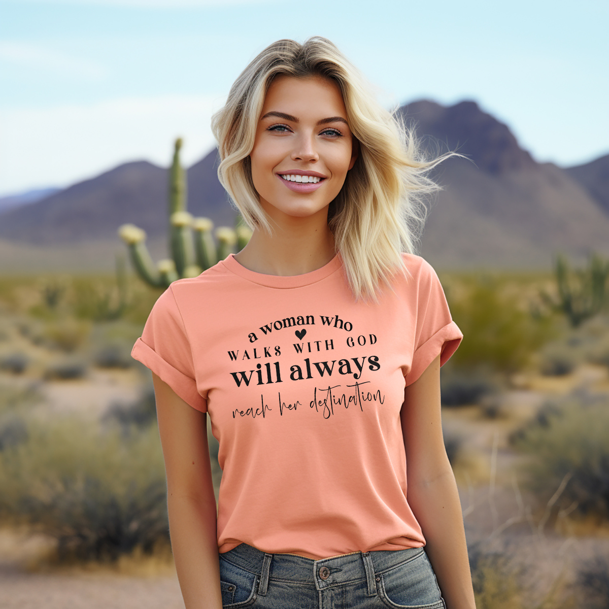 A woman who walks with God