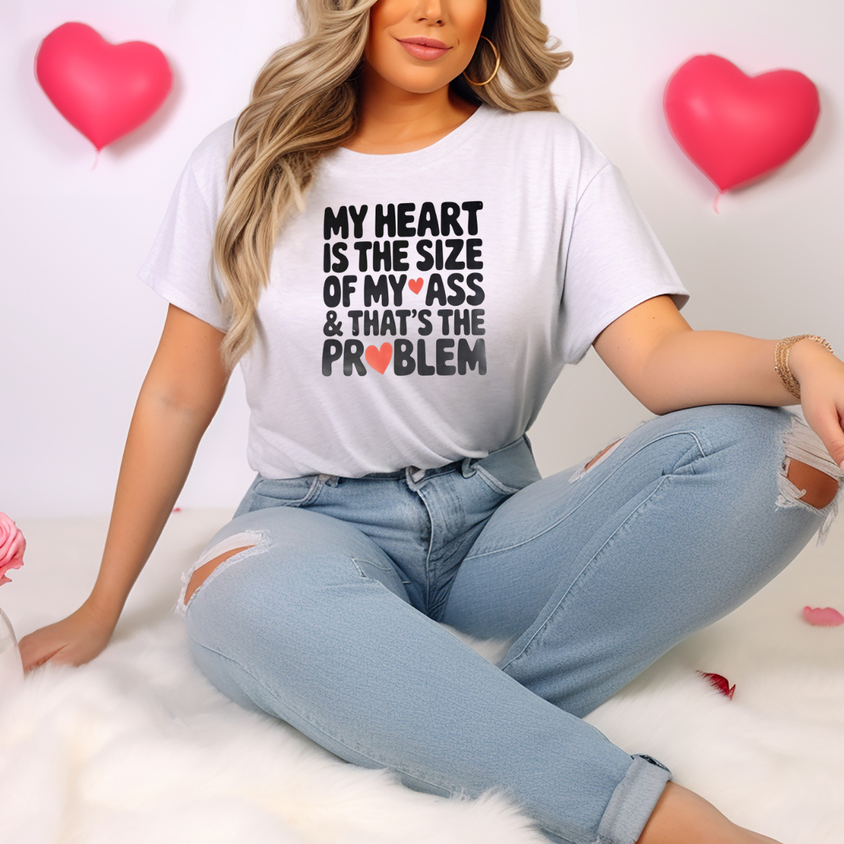 My heart is the size of my