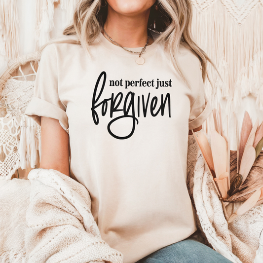 Not perfect just forgiven