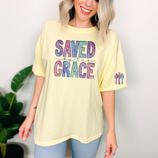 Saved by his grace