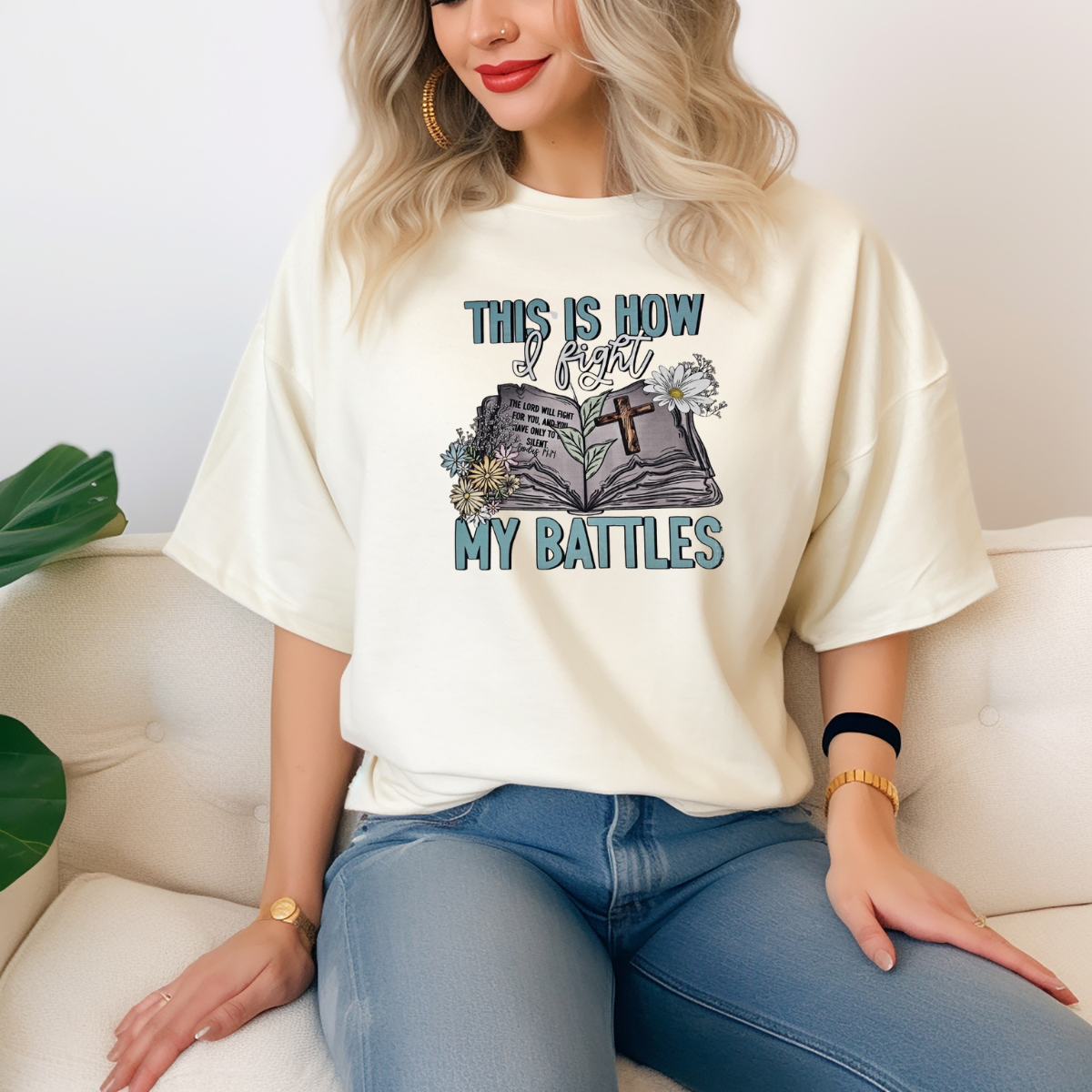 This is how I fight my battles