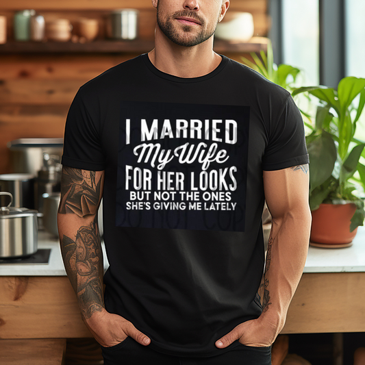 I married my wife for her looks