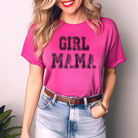 Girl Mama distressed