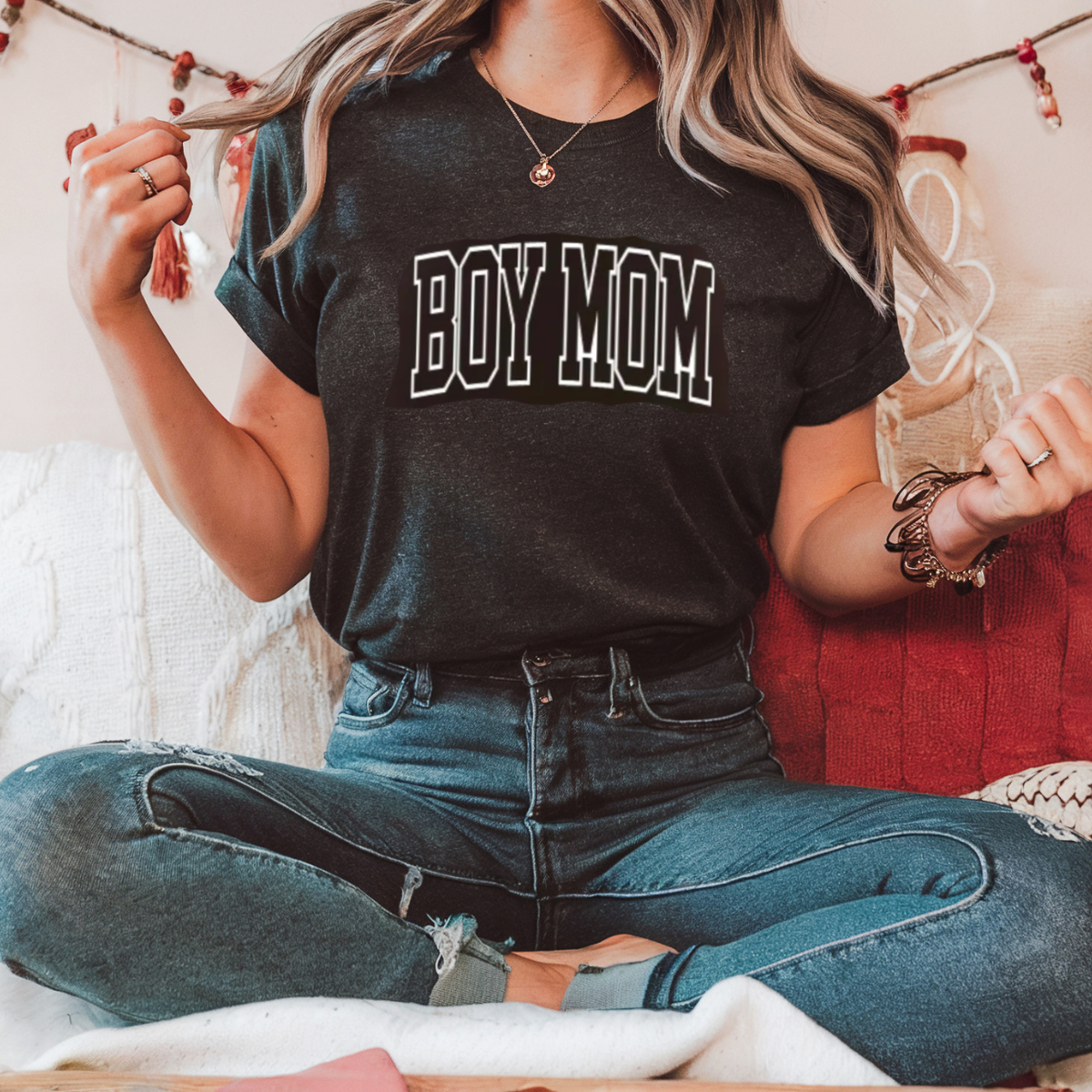 Boy Mom collegiate