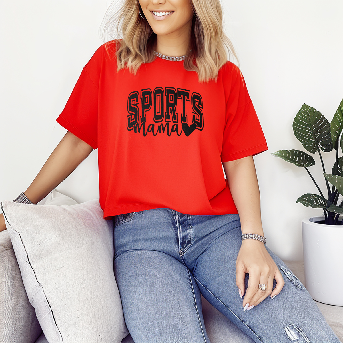 Sports Mama heart