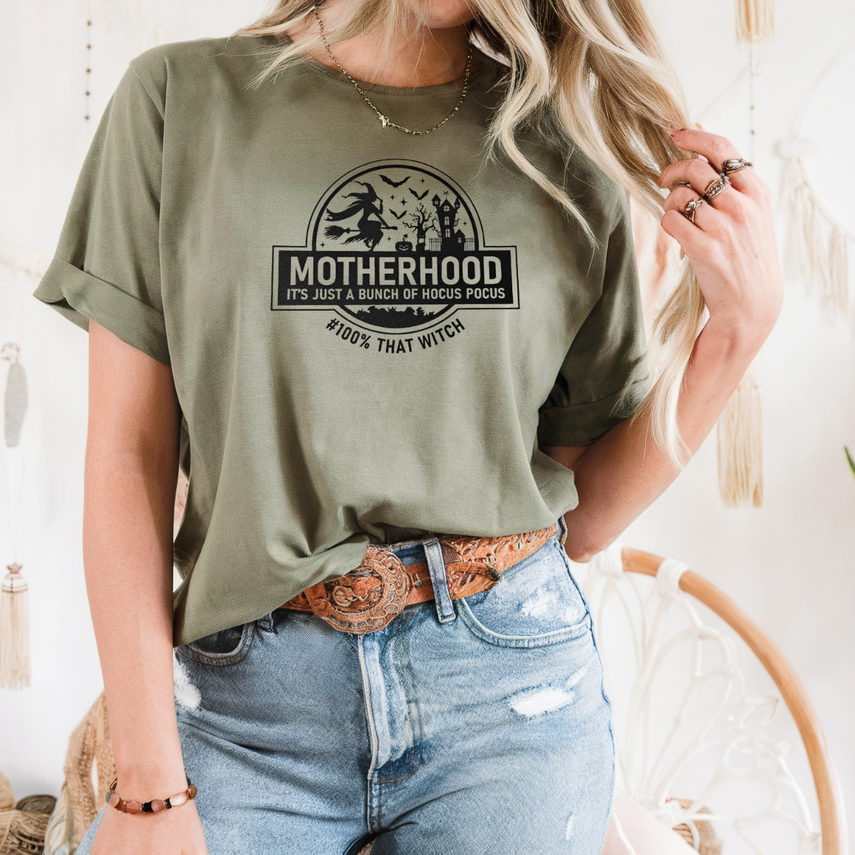 Motherhood 100% that witch