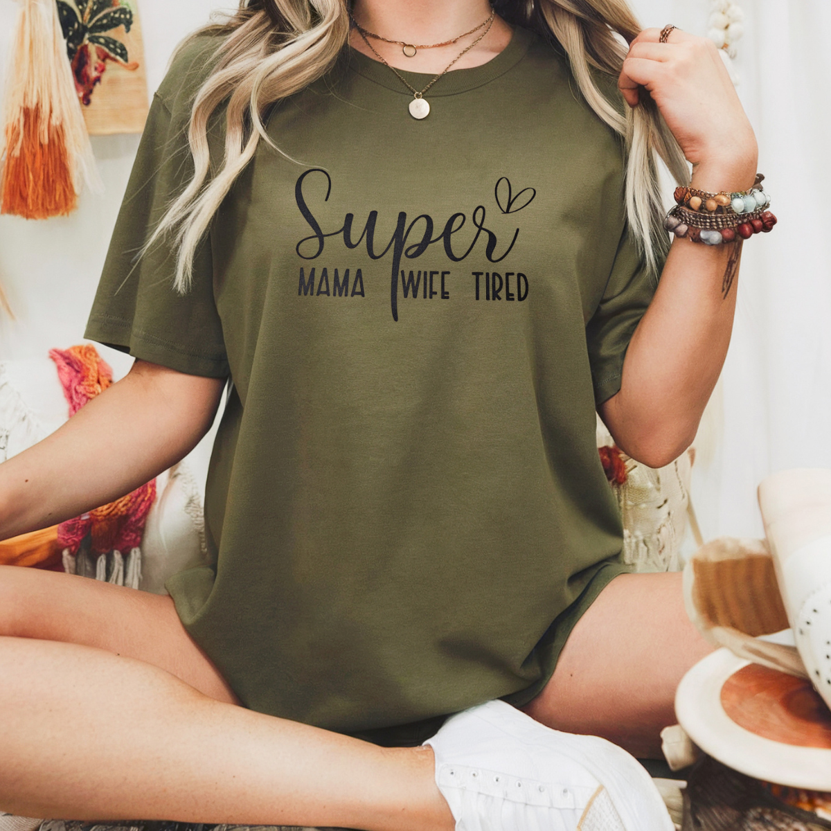 Super Mama wife tired