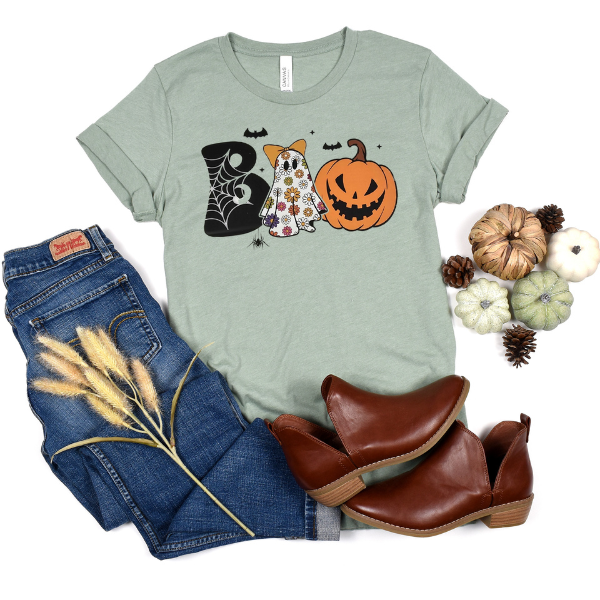 Boo floral ghost