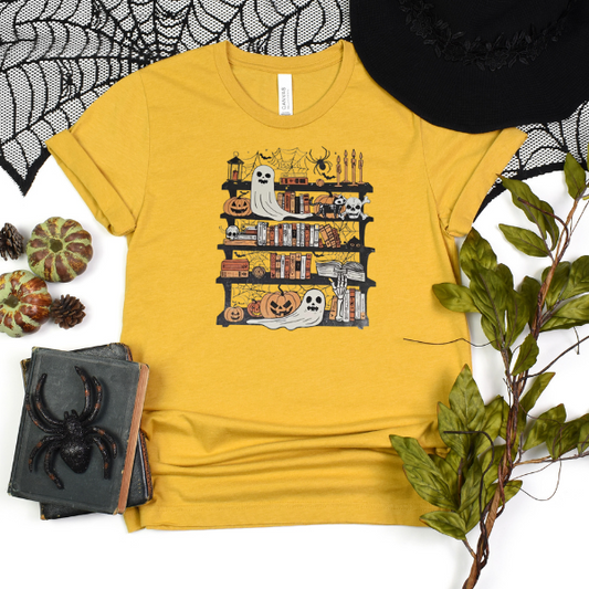 Halloween Bookcase
