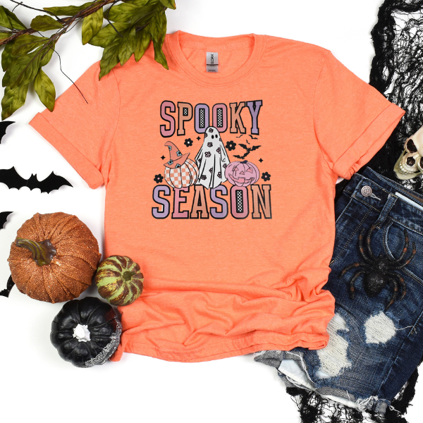 Spooky Season floral ghost