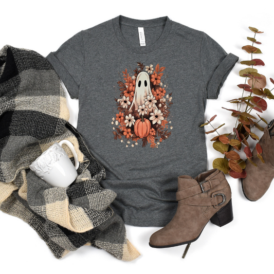 Fall floral ghost