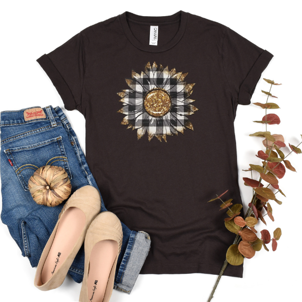 Buffalo Check sunflower