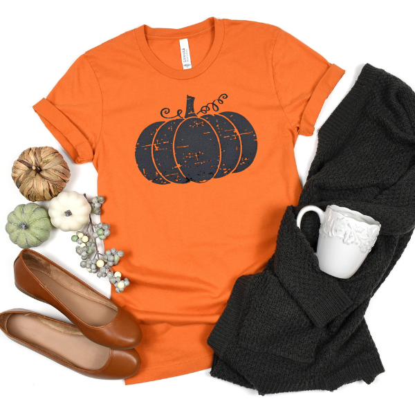 Distressed pumpkin