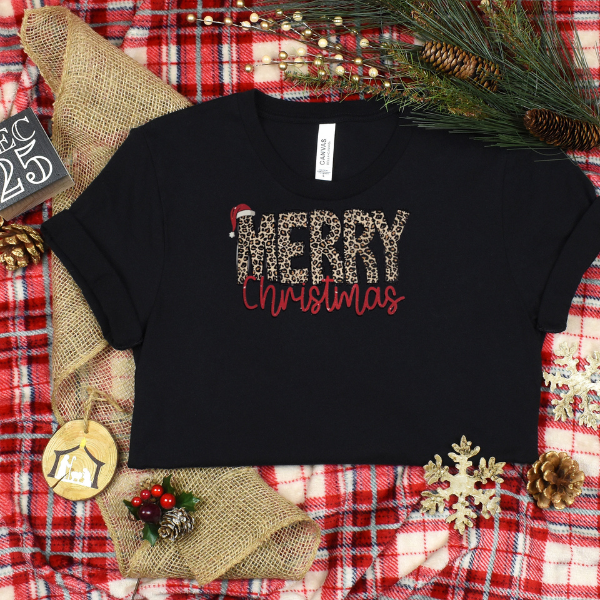 Merry Christmas leopard