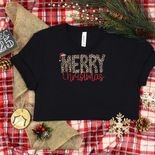 Merry Christmas leopard