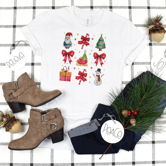 Gnome bow Christmas