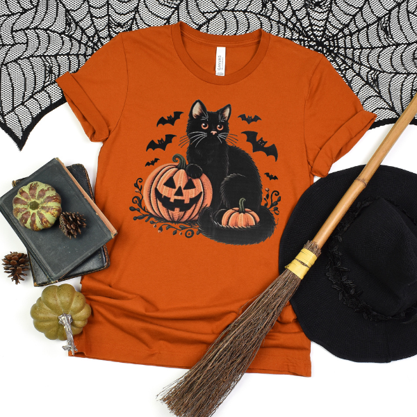 Black Cat Pumpkins