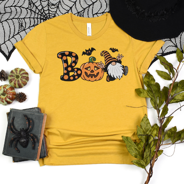 Boo Halloween gnome