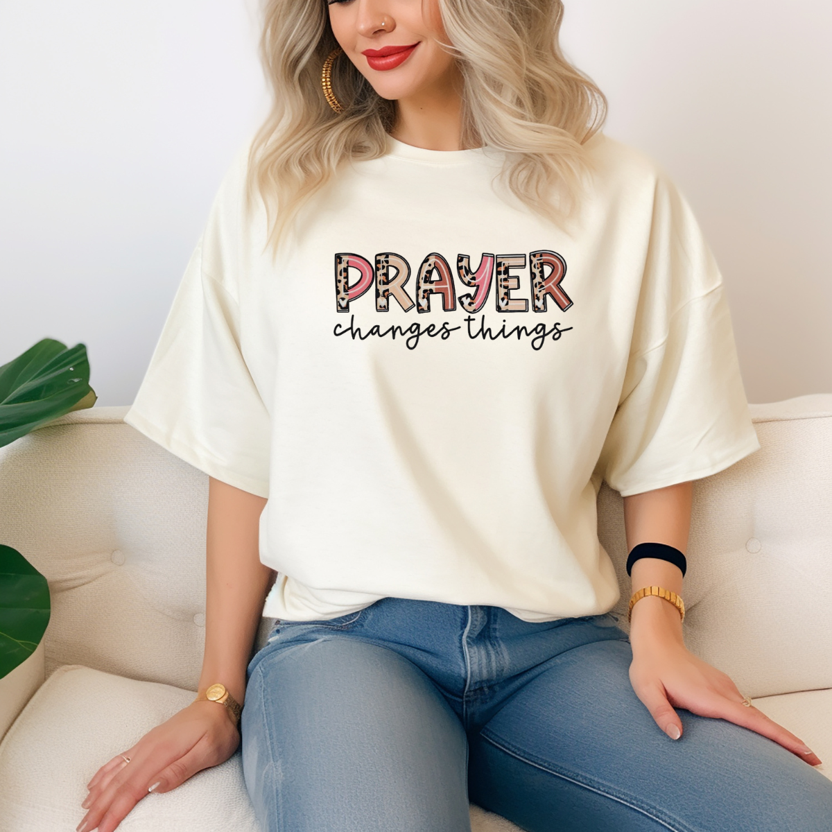 Prayer changes things leopard