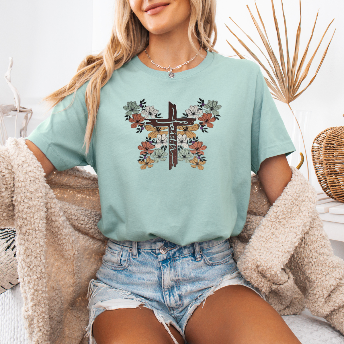 Faith butterfly cross