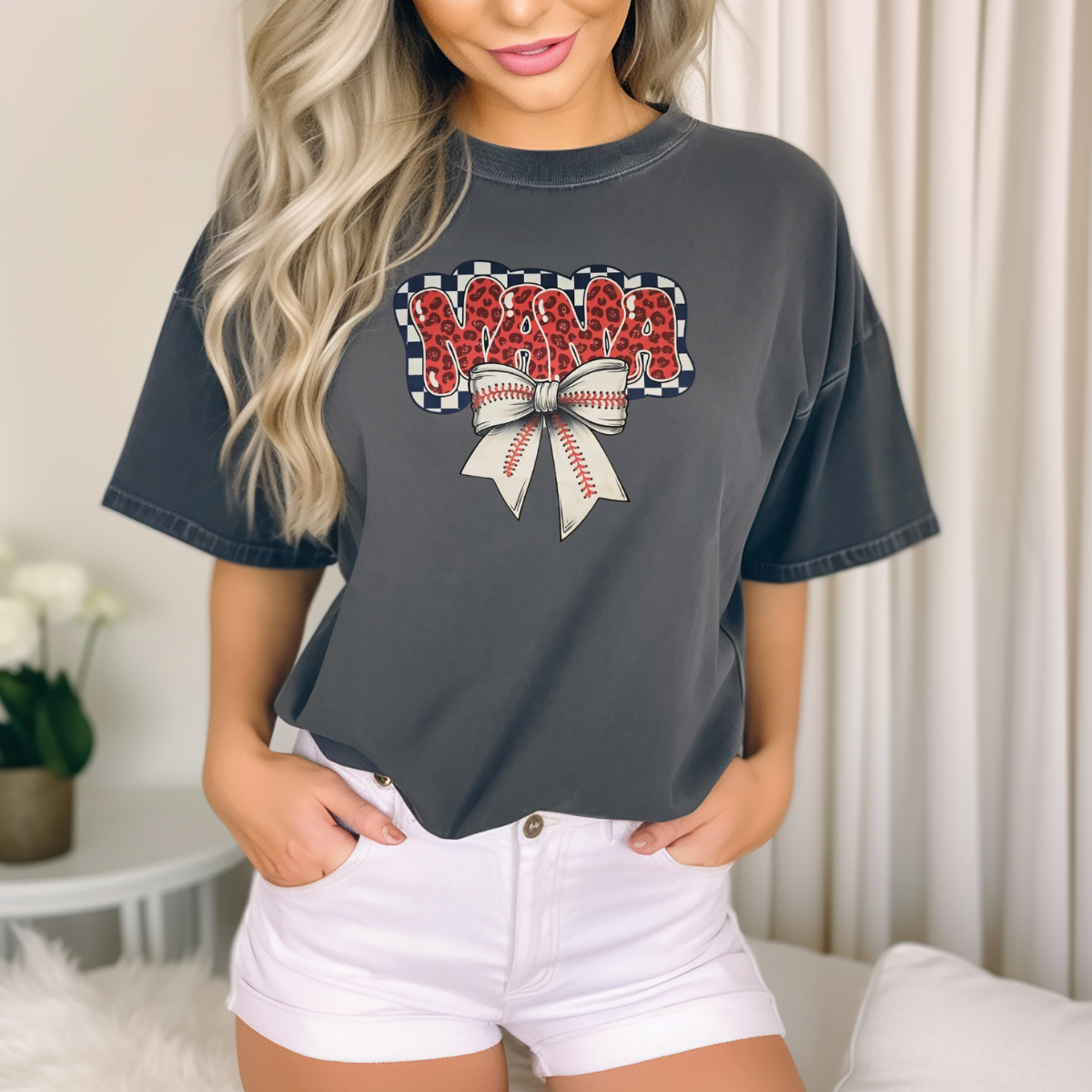 Mama baseball bow