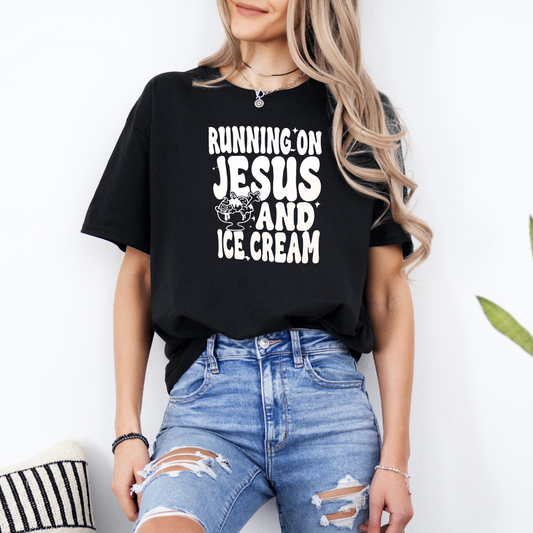 Running on Jesus and ice cream