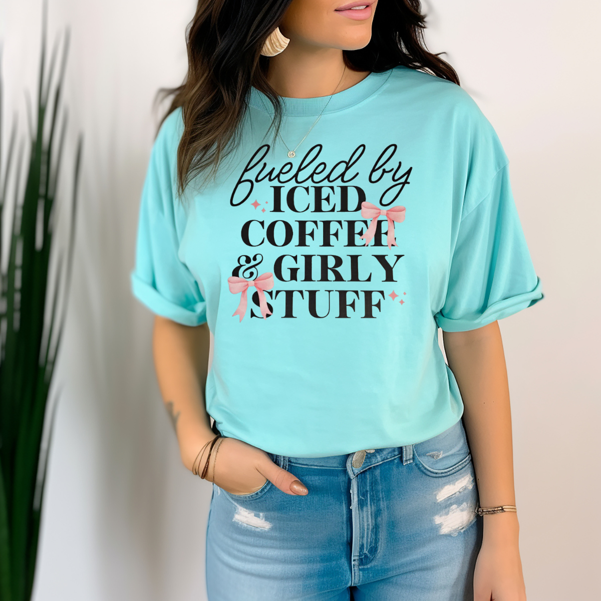 Fueled by iced coffee and girly stuff