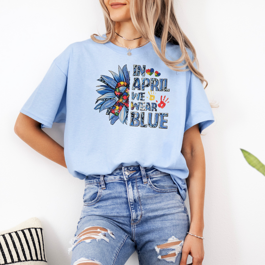 We wear blue