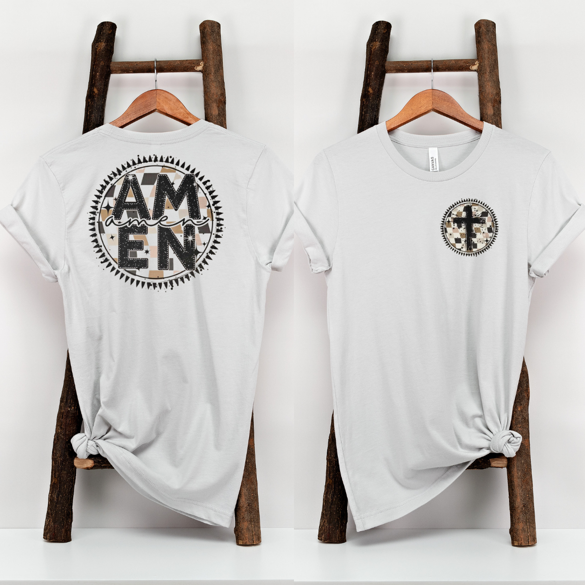 Amen front and back