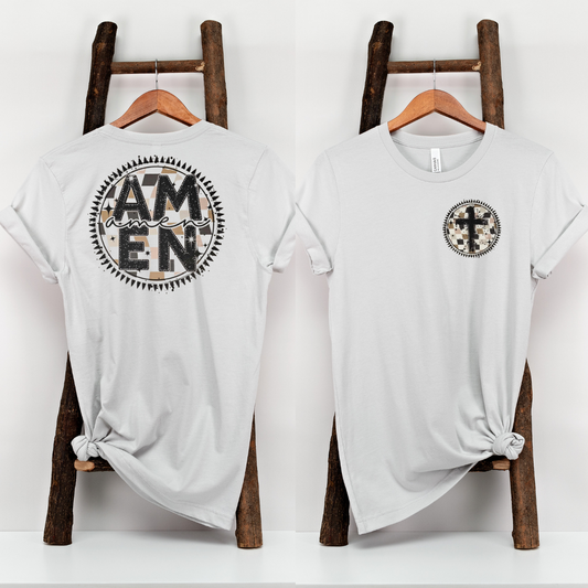 Amen front and back