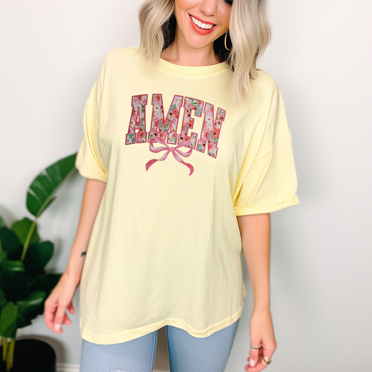Amen Bow Floral