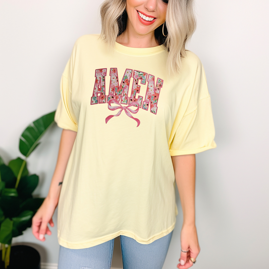 Amen Bow Floral