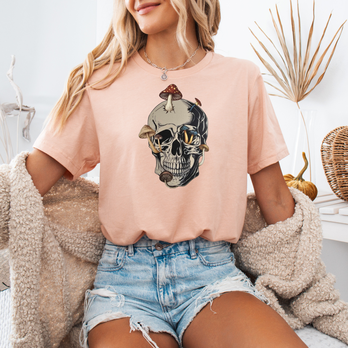Skull mushroom
